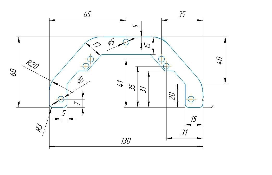 Фото Креслення в КОМПАС-3D та створення DXF для лазерної порізки 3