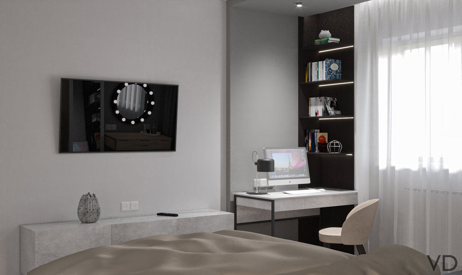 Фото 3D визуализация интерьера 5