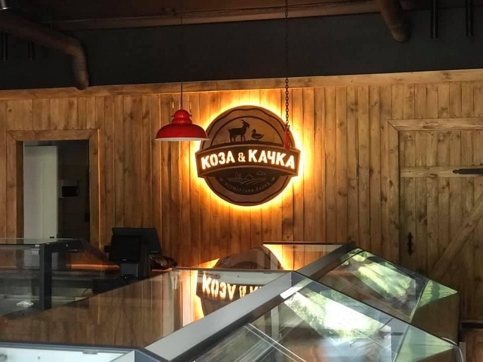 Фото вивіска магазину 