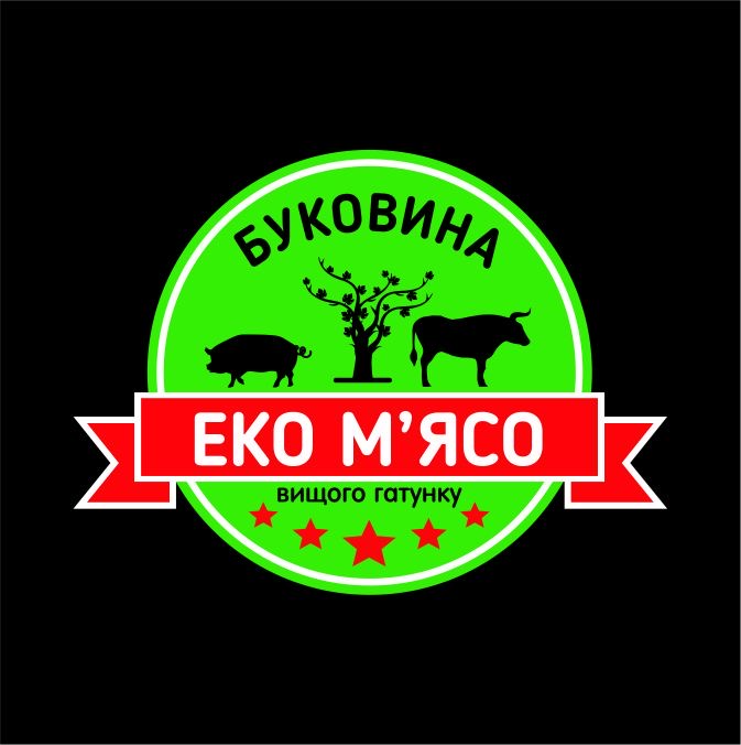 Фото Розробка логотипу для ЕКО МʼЯСО. Час - 1 день