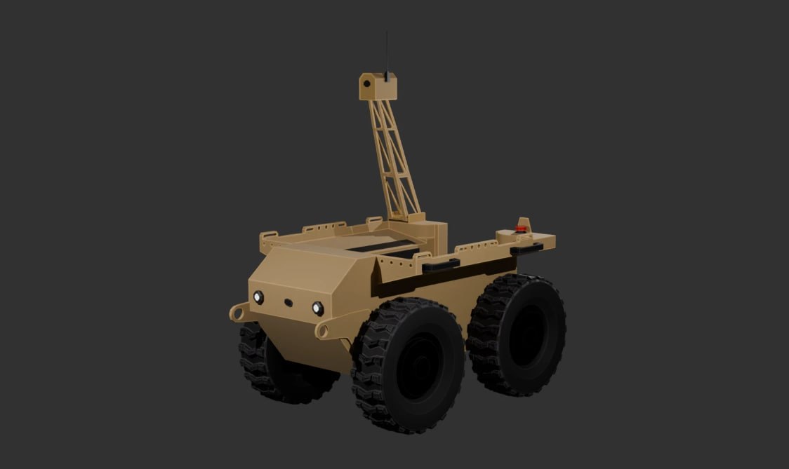 Фото UGV Sirko-S1