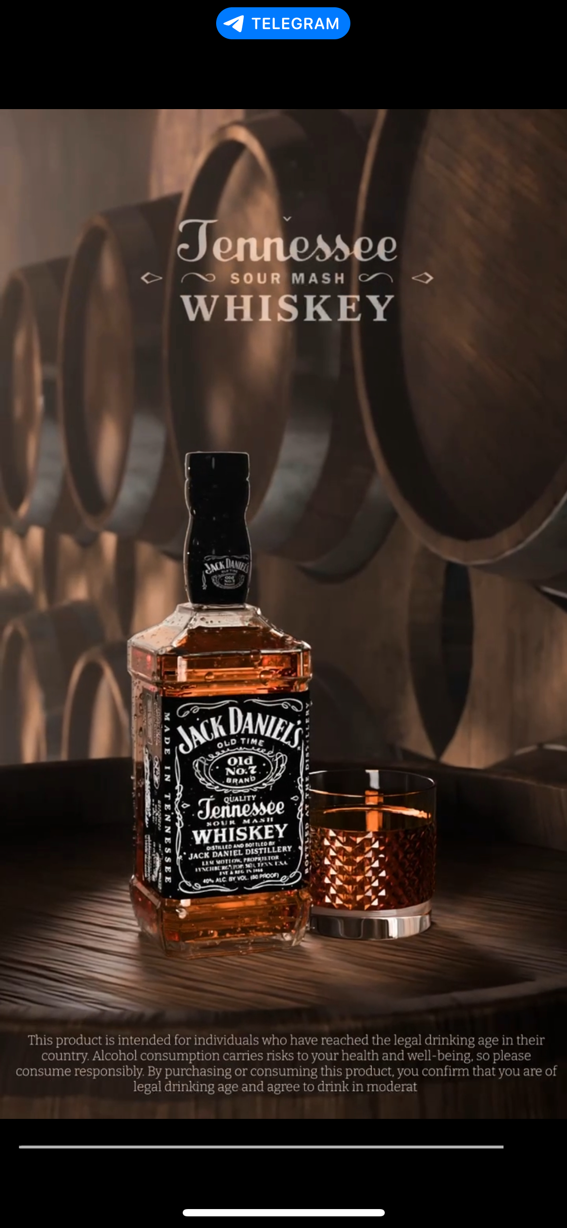Фото анімація для Jack Daniel’s