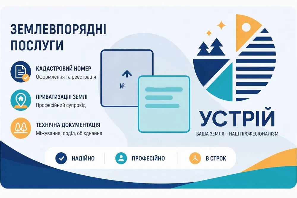 Фото Поділ земельних ділянок | Землевпорядні послуги | Кривий Ріг 2