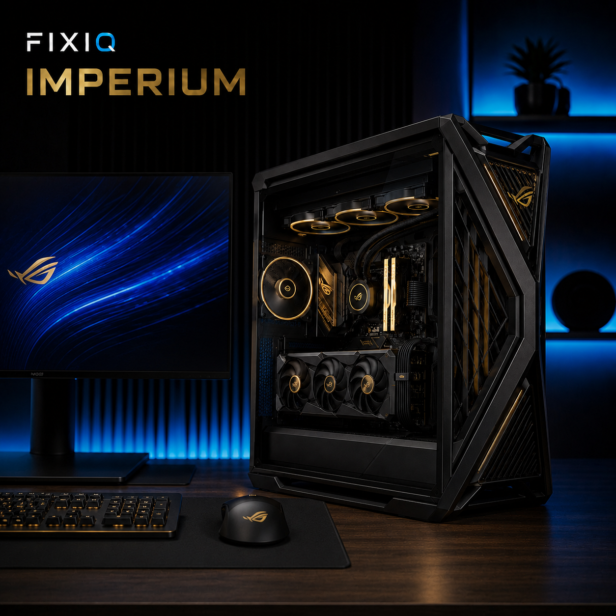 Фото Intel Core Ultra 9 285K
ASUS ROG Astral LC GeForce RTX 5090 32 ГБ
ASUS ROG Maximus Z890 Extreme
G.Skill Trident Z5 96 ГБ, 2×48 DDR5
Samsung 9100 PRO 4 ТБ
дополнительный Samsung 990 PRO 4 ТБ
ASUS ROG Ryujin III 360 Extreme
be quiet! Dark Power Pro 13, 1600 Вт
ASUS ROG Hyperion GR701

Назначение: Подходит для всего. Флагман.