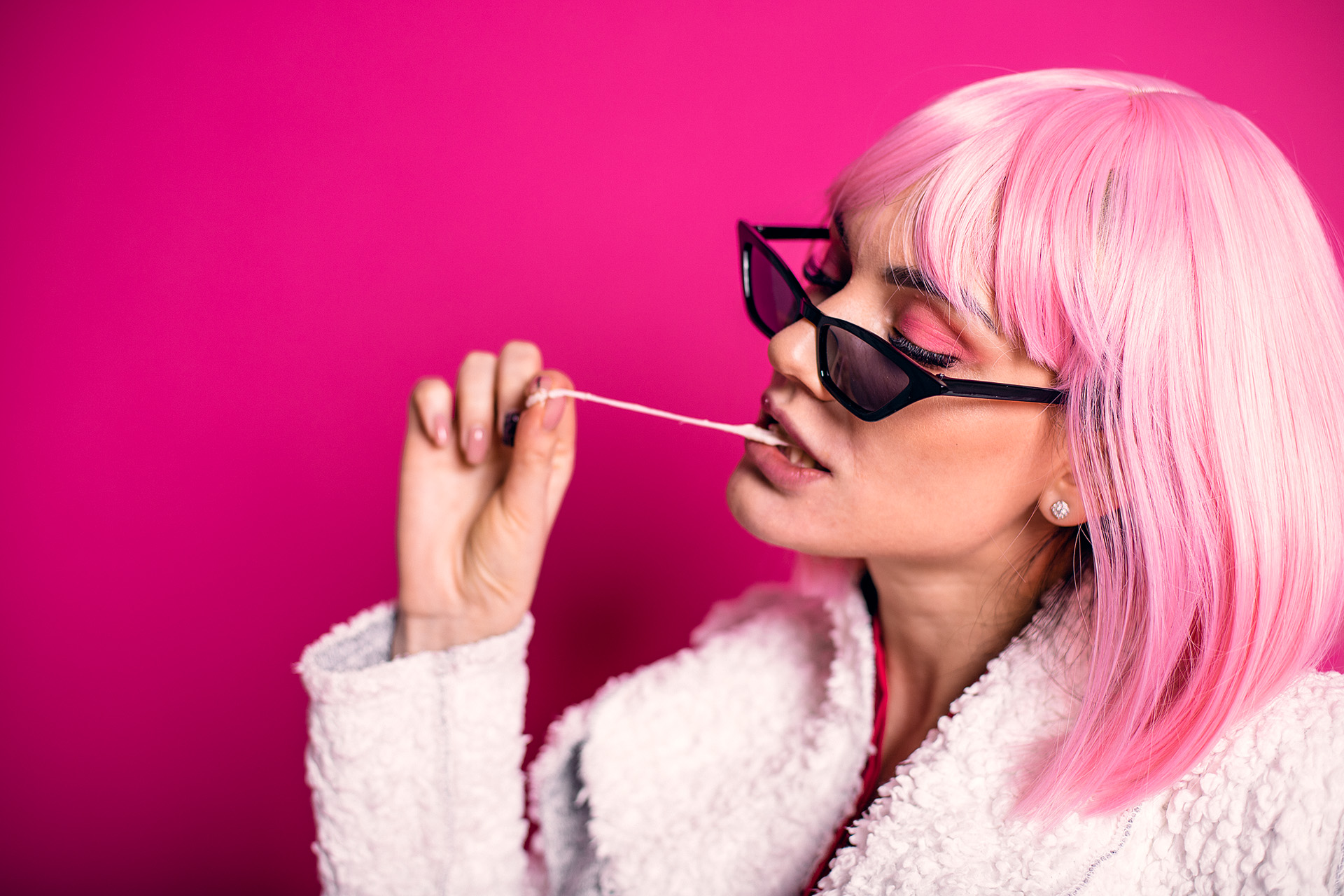 Фото Неоновый розовый 