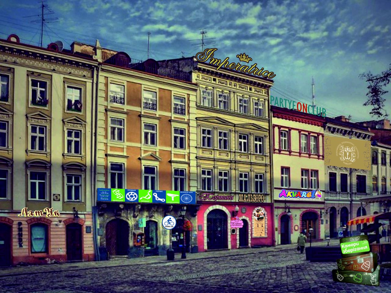 Фото Дизайн наружной (внешней) рекламы 1