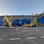 художній розпис стін,оформлення в стилі графіті