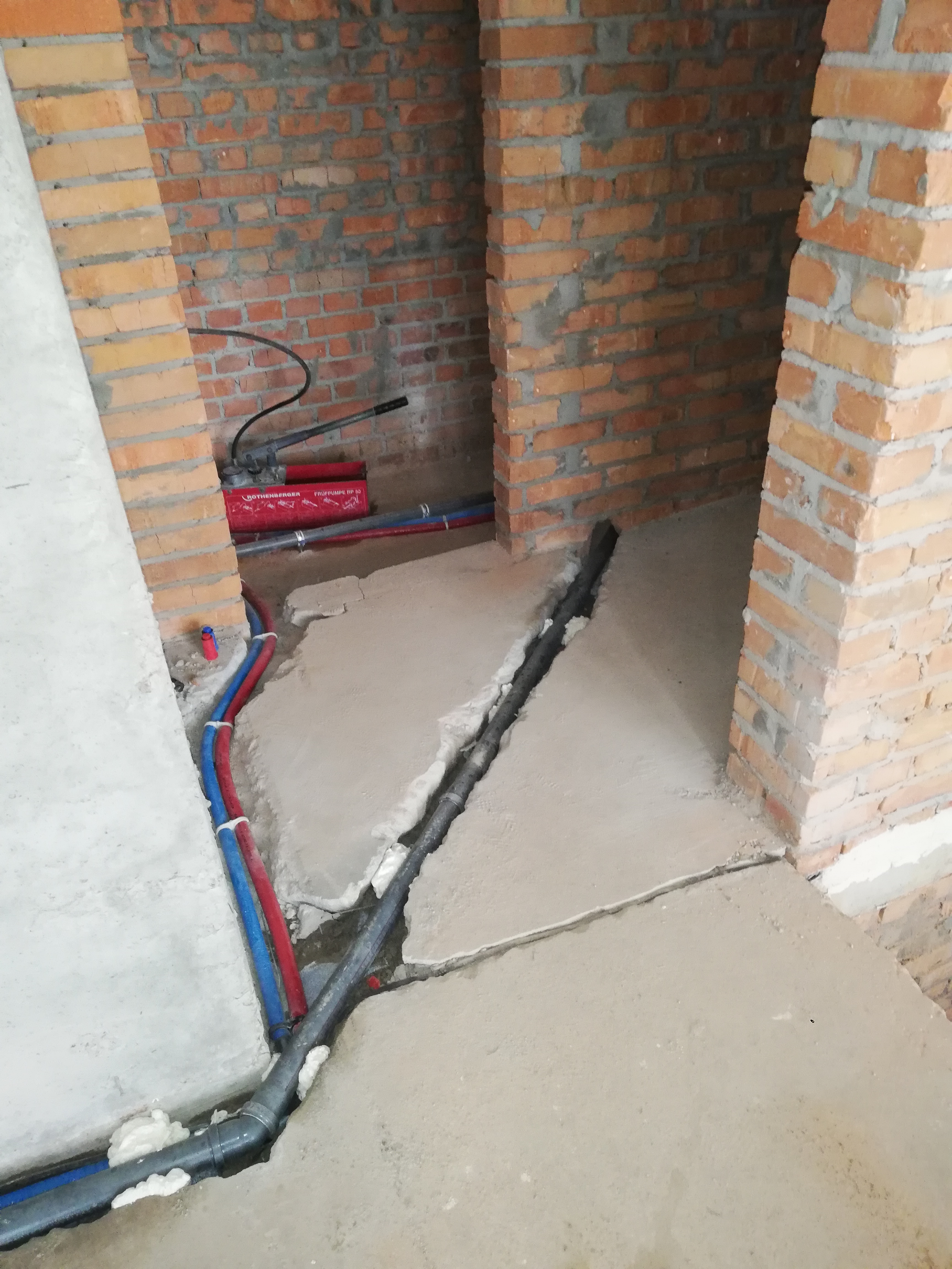 Фото Развода воды и канализации. 