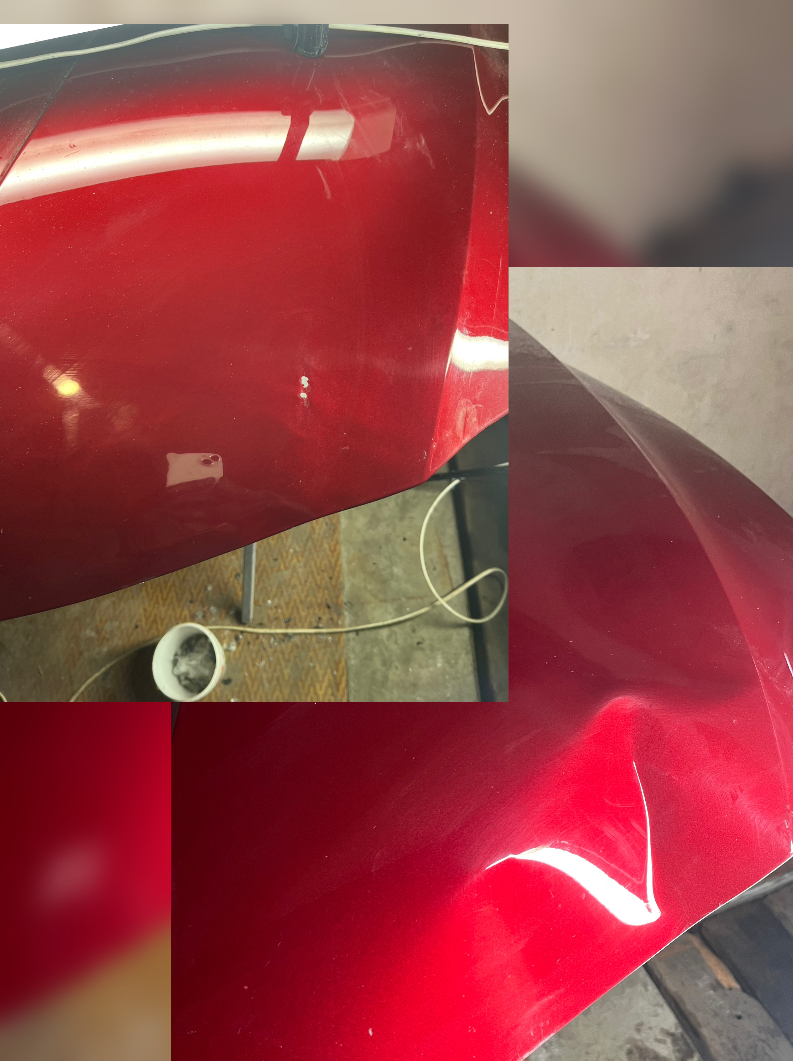 Фото удаление вмятин