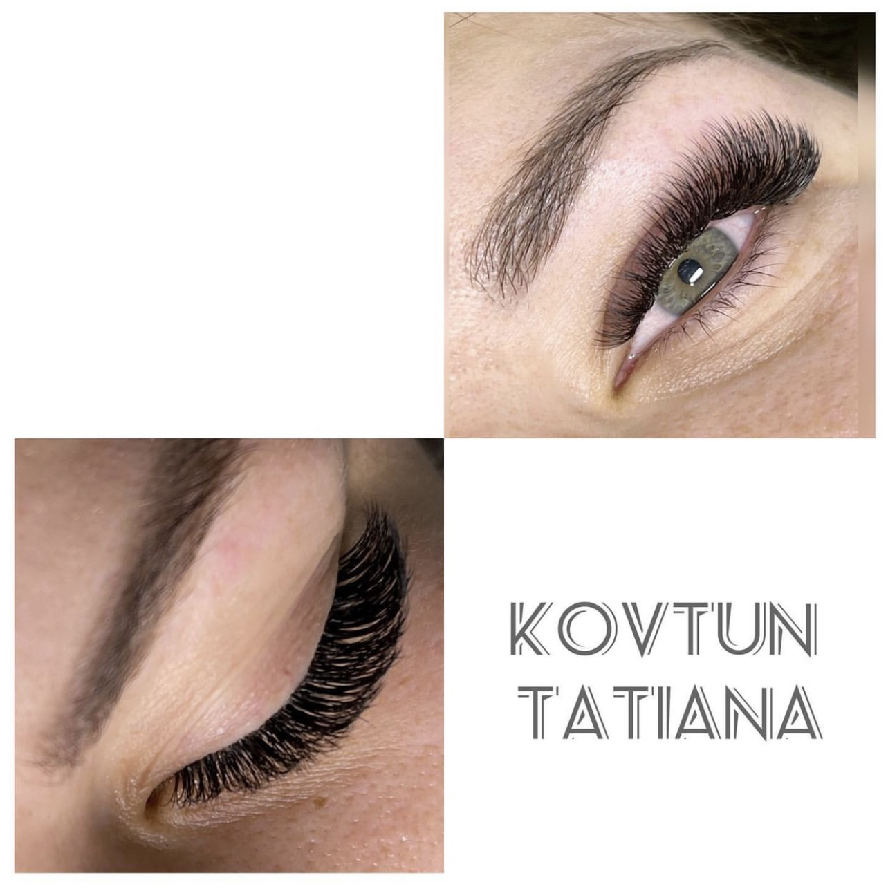 Фото нарощування вій 