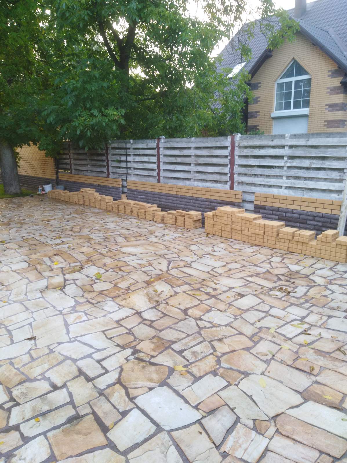 Фото Кладка клінкерної цегли  4