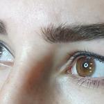 Перманентный макияж. Классическая стрелка, межресничка.