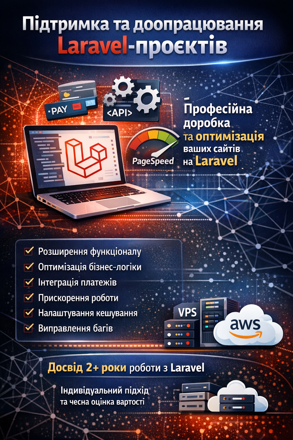 Фото Підтримка та доопрацювання Laravel-проєктів 1