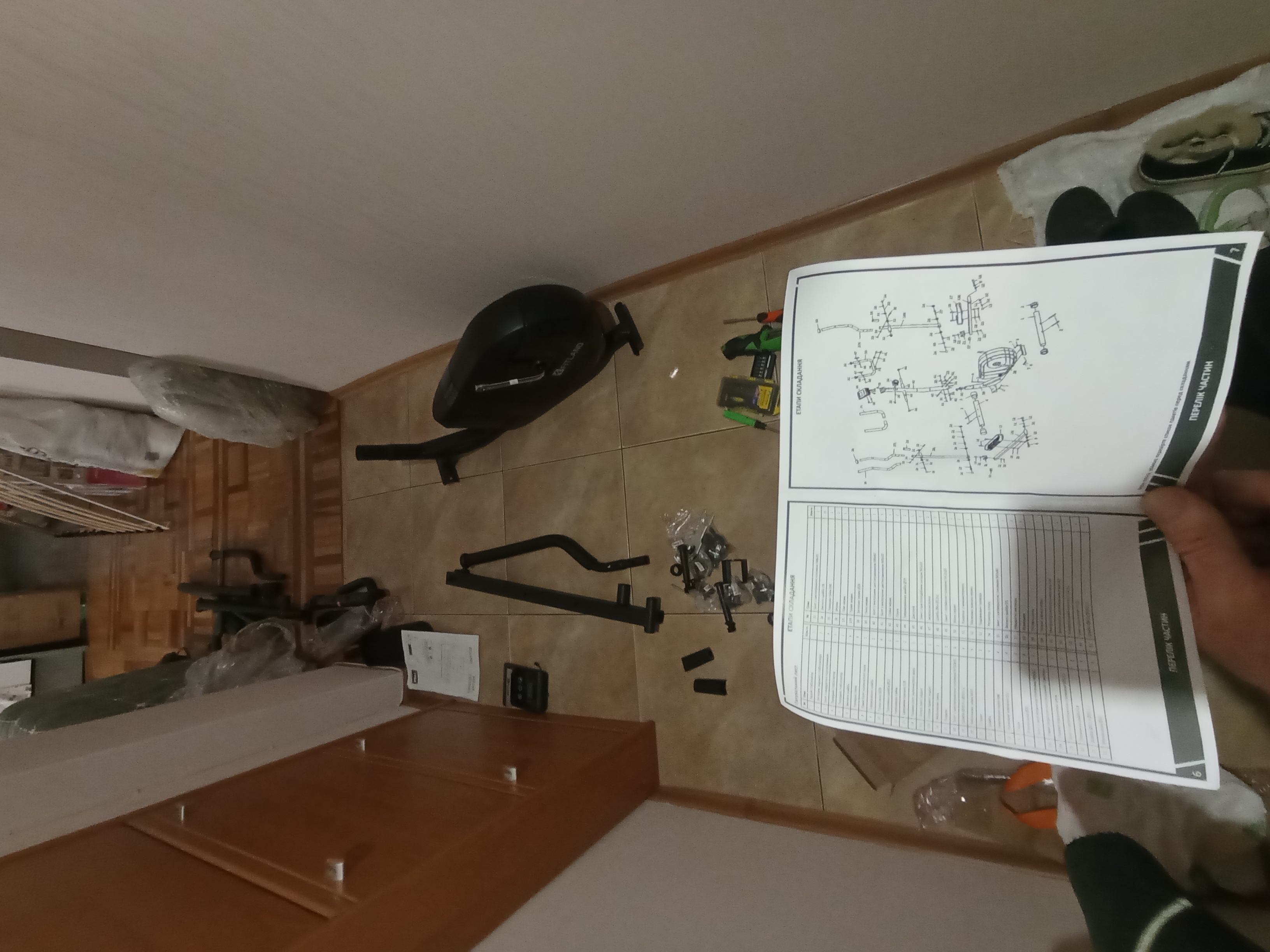 Фото сборка орбитрека 