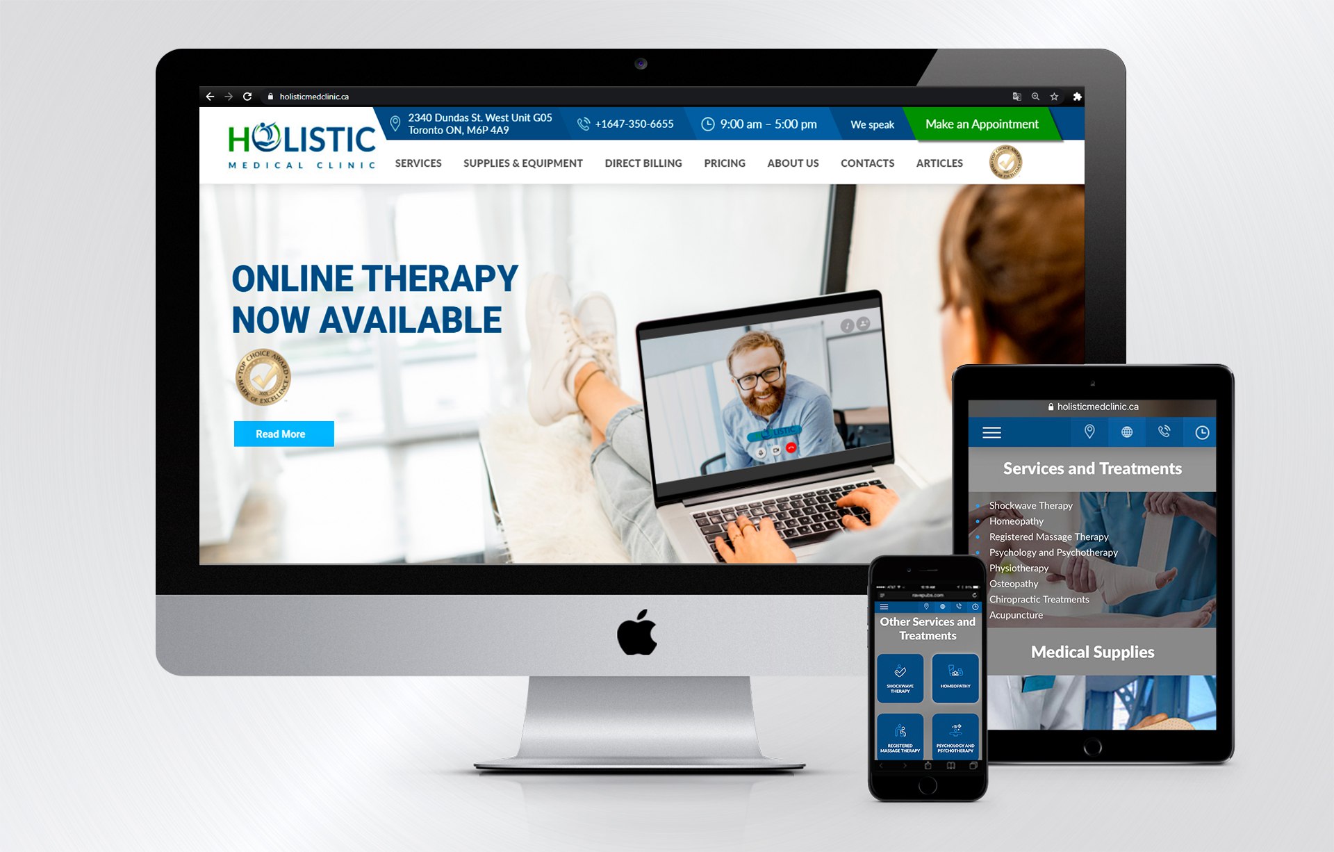Фото Сайт для медичного центру в Канаді
https://holisticmedclinic.ca/