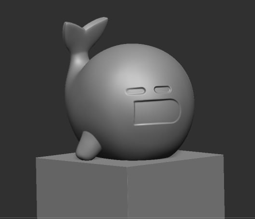Фото Маскот для 3D друку кіт Zbrush