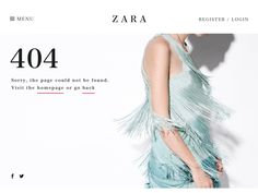 Фото Error page for Zara