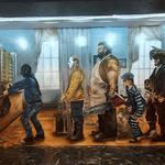 Художник, роспись стен