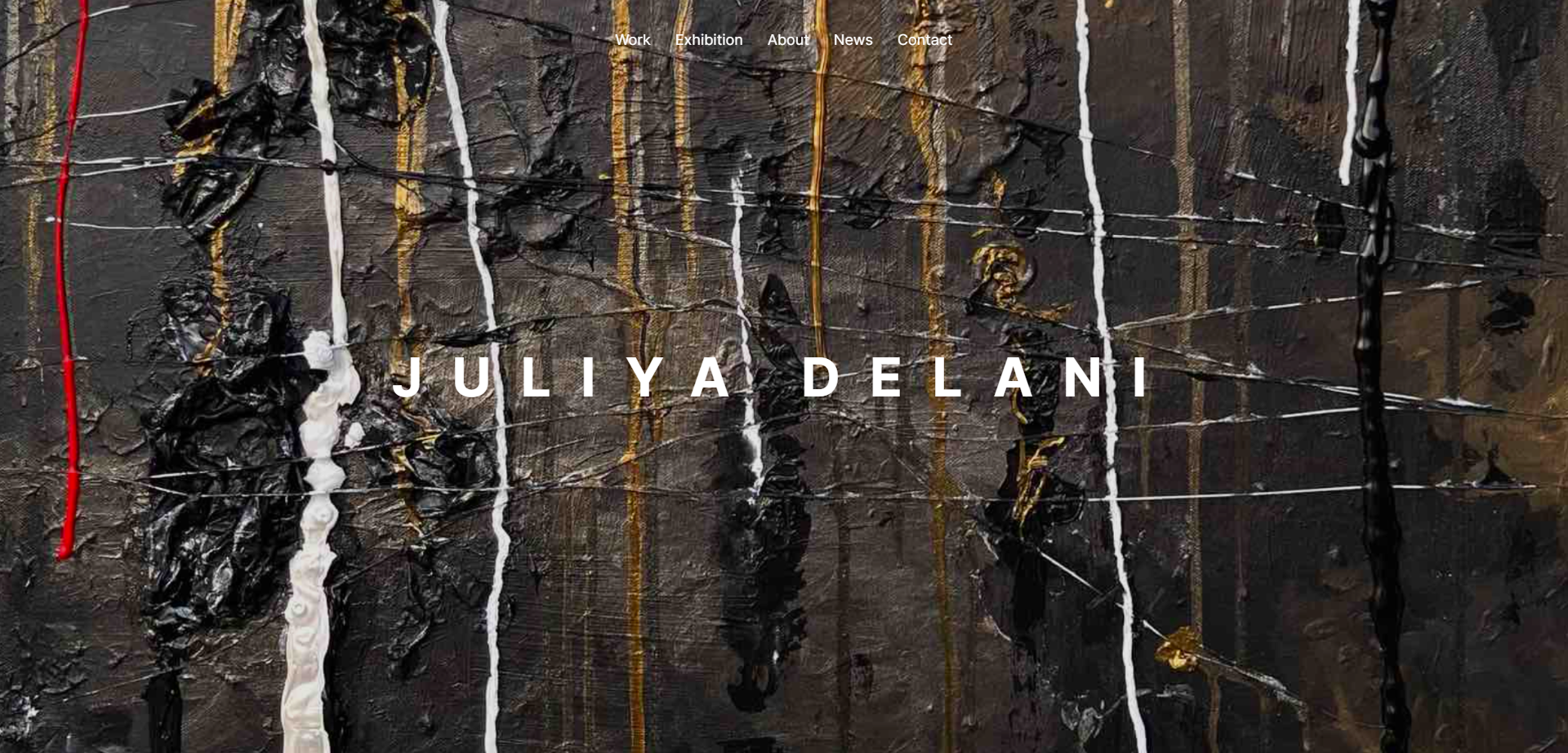 Фото Створення сайту портфоліо для художниці. Головна, галерея, новини. CMS WordPress.