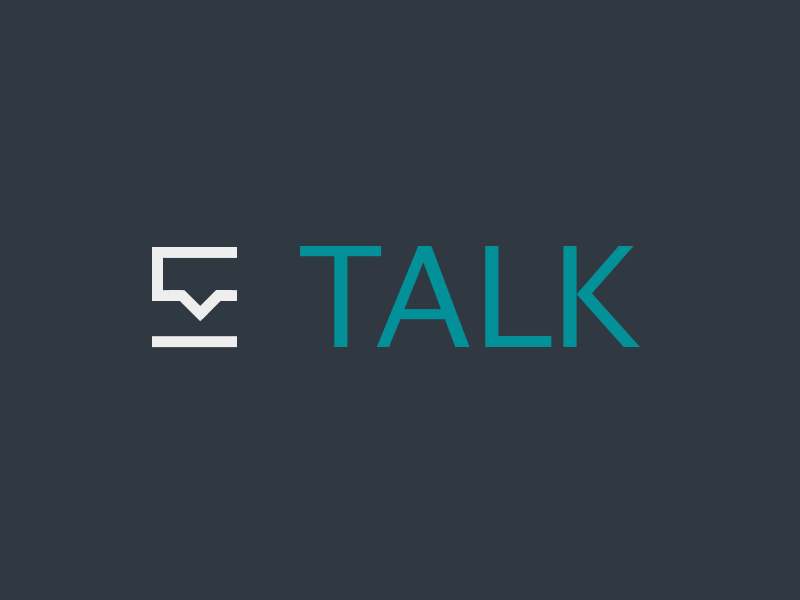 Фото E-talk логотип для интернет издания