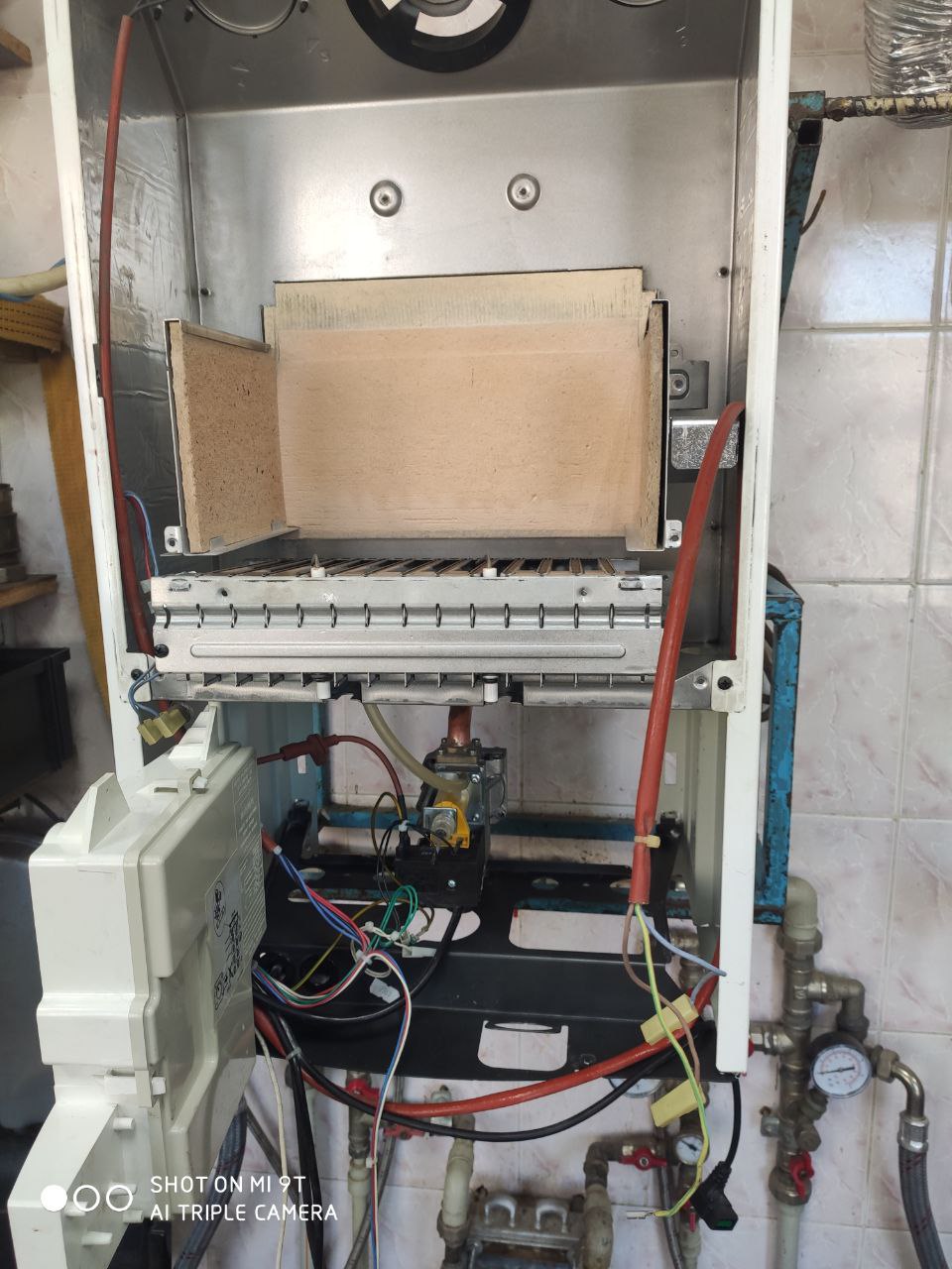 Фото Ремонт газового котла 