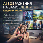 AI зображення на замовлення | Швидко та якісно