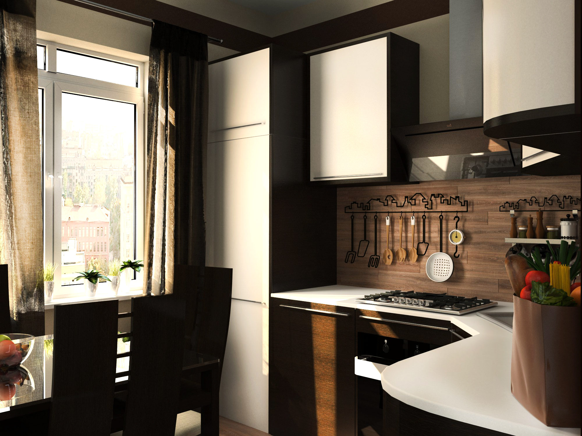 Фото Сцена создана с помощью 3ds max + Vray. 1 помещение в среднем 2-3 дня от момента согласования и утверждения целей и деталей выходящего результата))))