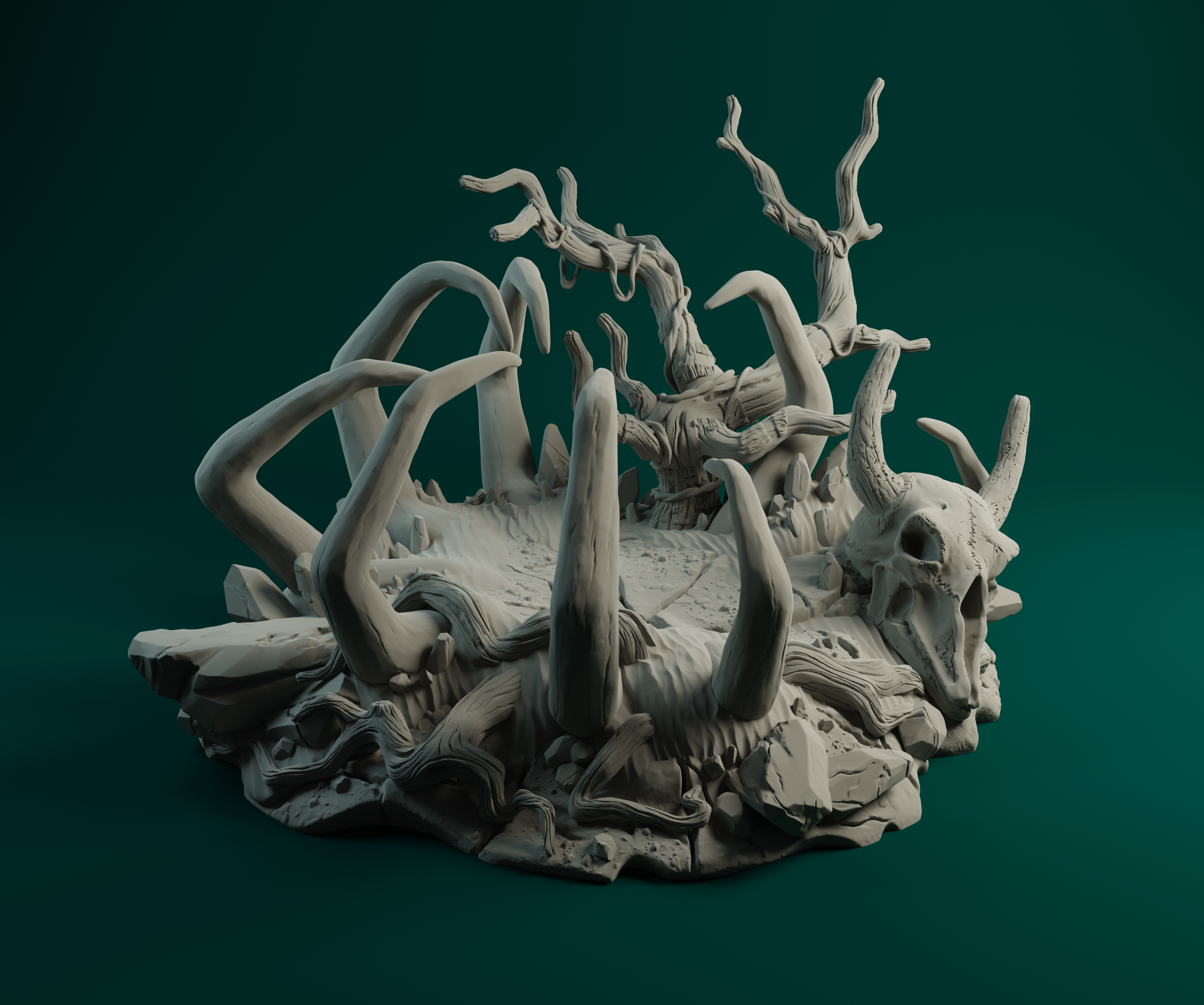 Фото 3D Модель (High poly) Zbrush 5