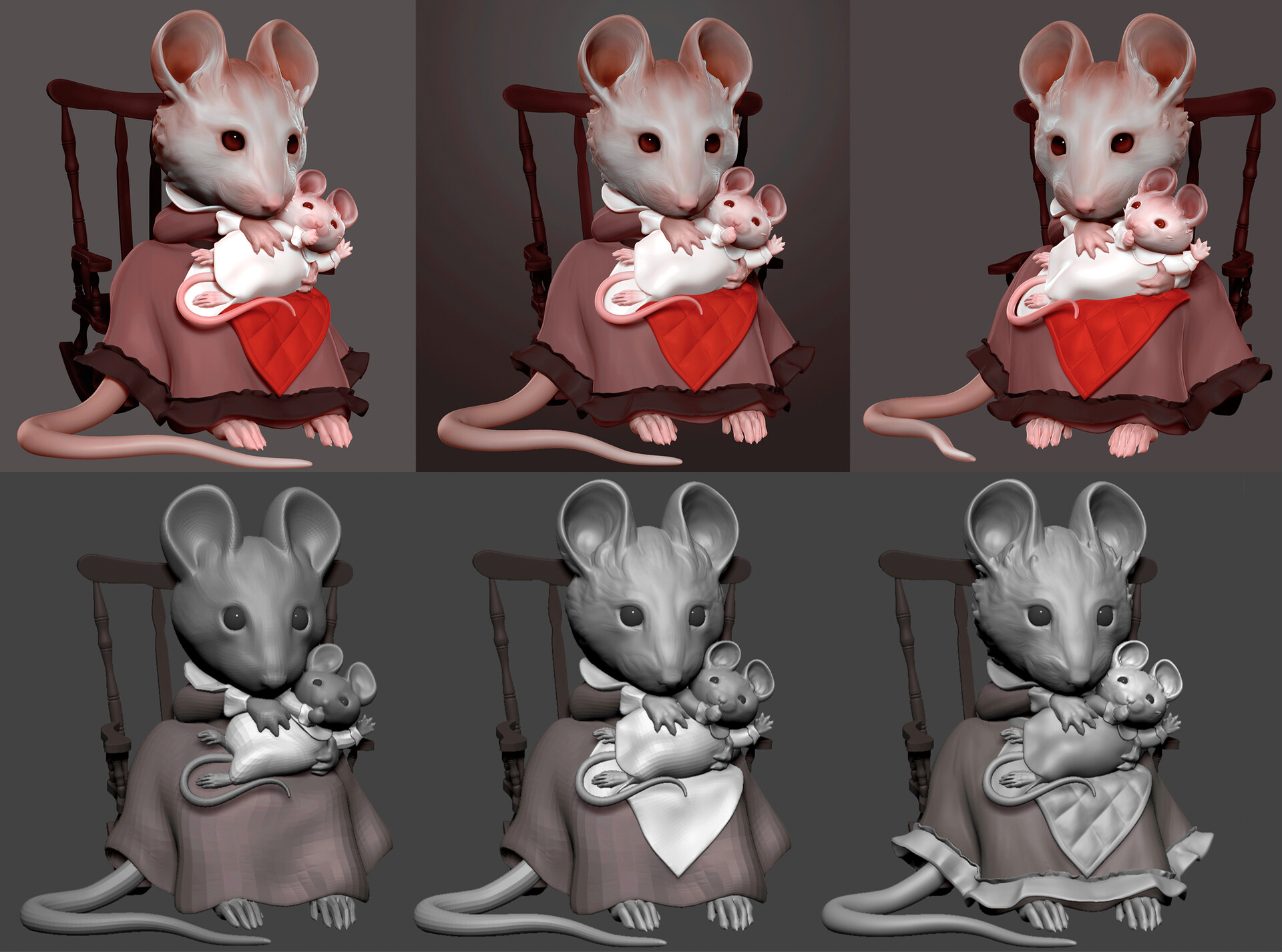 Фото Моделирование в 3dmax, zbrush, ремеш, визуализация в Marmoset, пост обработка Photoshop