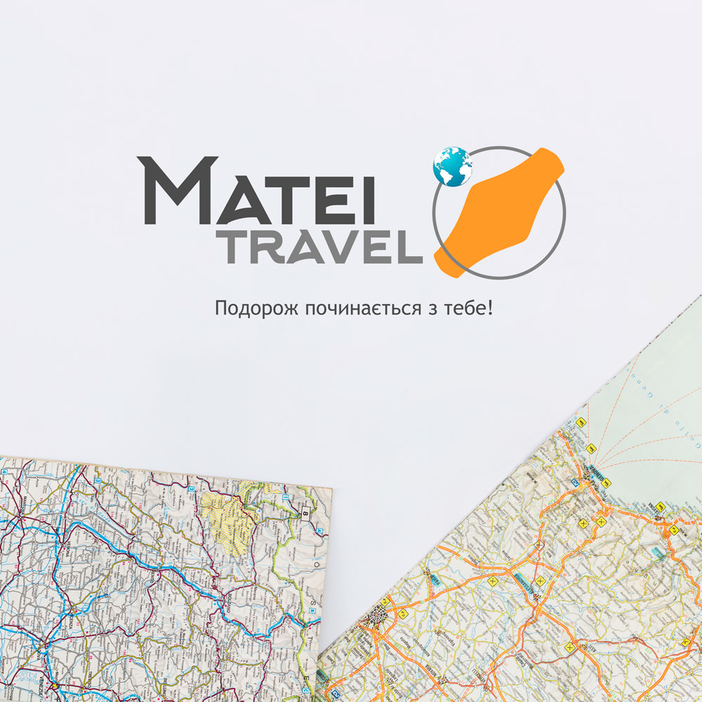 Фото Дизайн логотипу для компанії "Matei Travel"