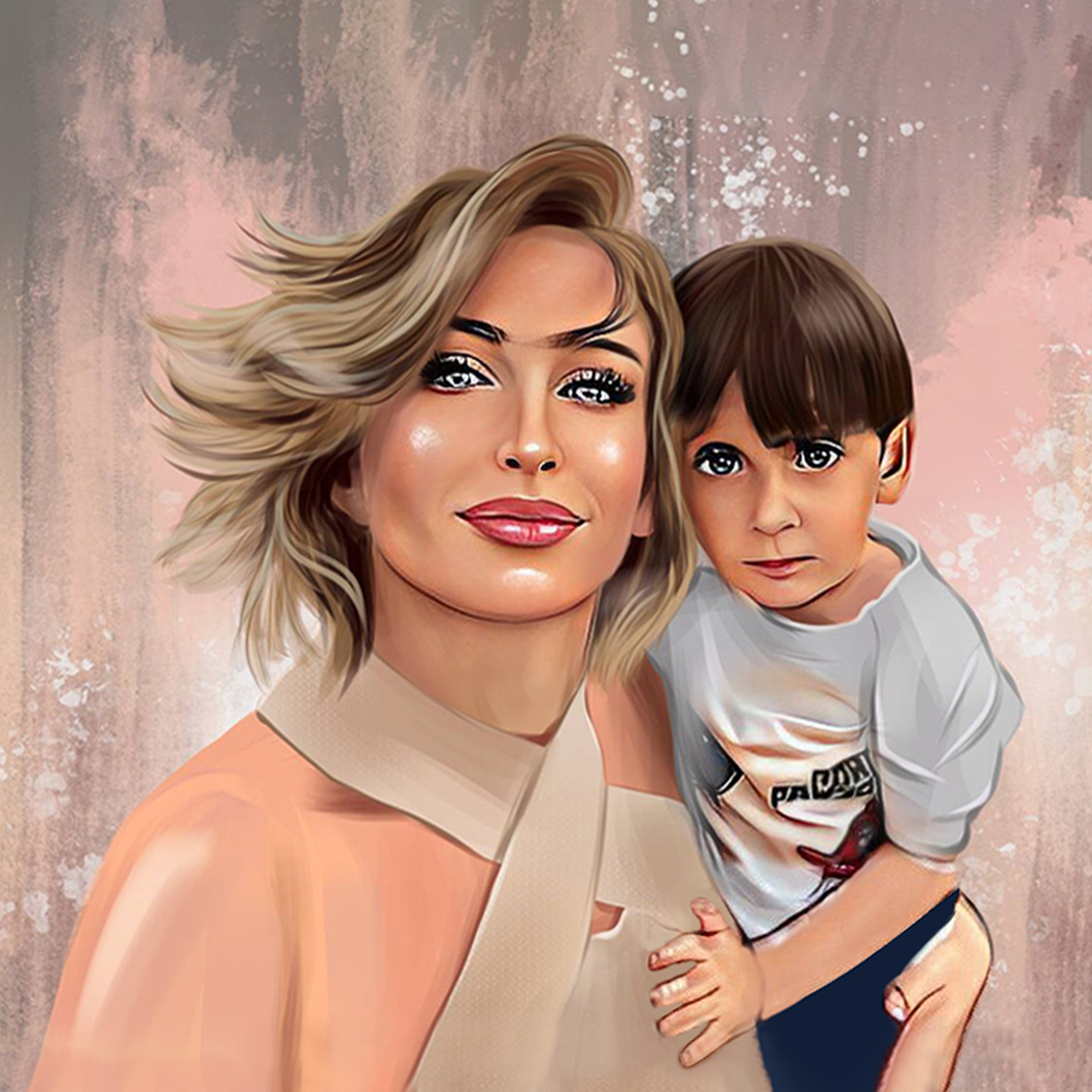 Фото Электронная иллюстрация