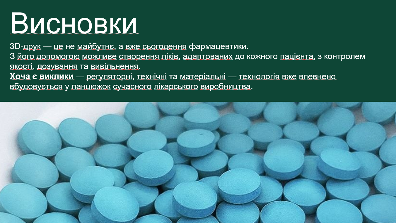 Фото Створення презентації Використання 3d-друку у фармацевтичній розробці