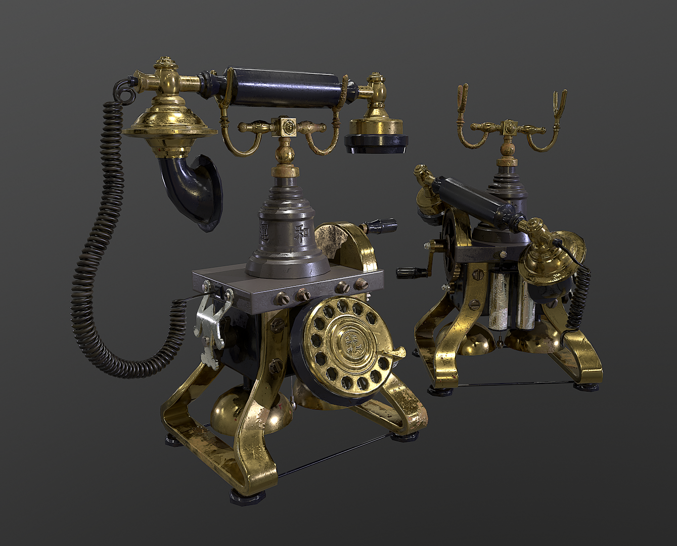 Фото Maya modelling low/high poly, Marmoset baking, Substance painter texturing