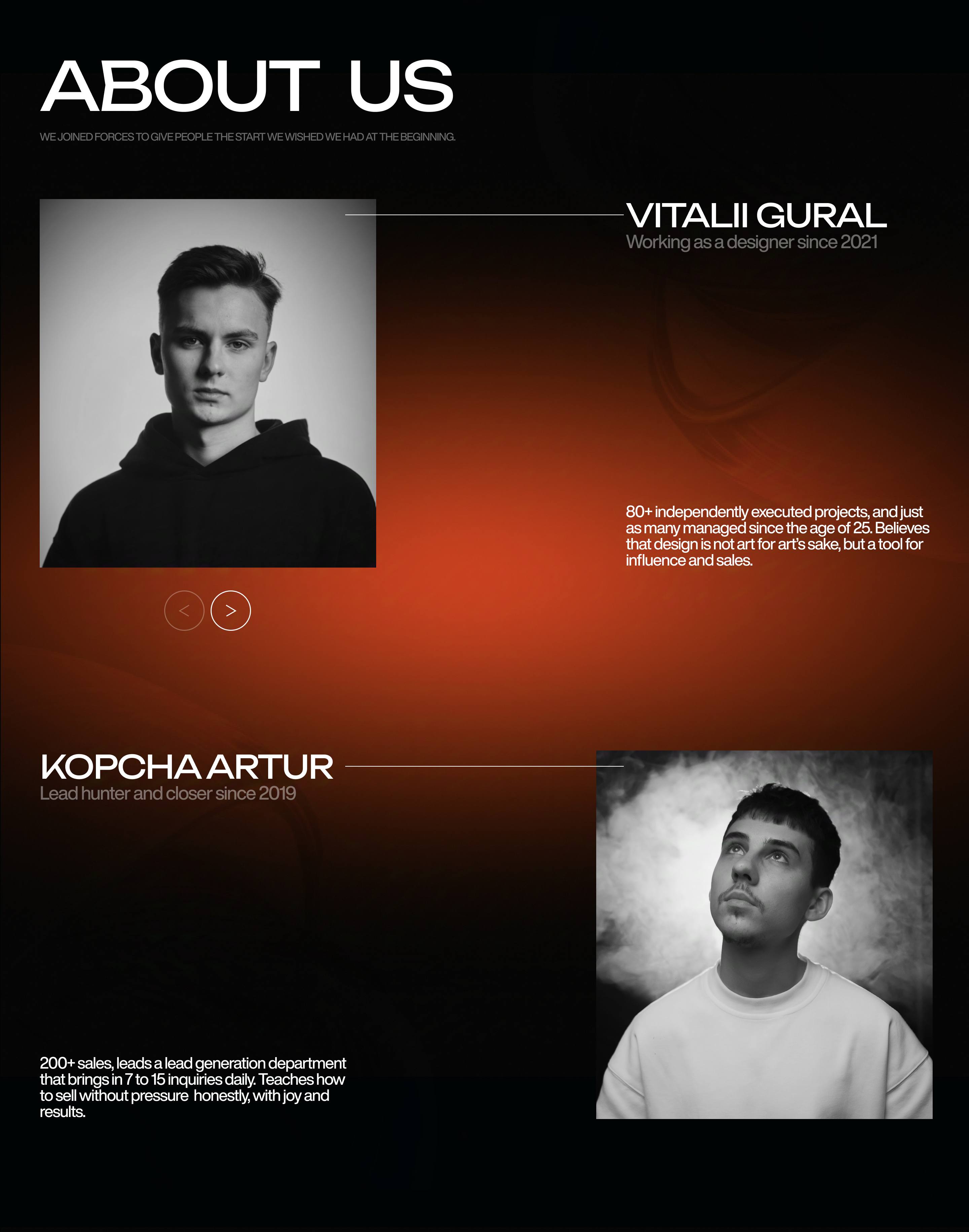 Фото Сайт для інтенсиву з продажів та дизайну