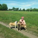 Присмотрю за вашим любимцем на время вашего отсутствия. 