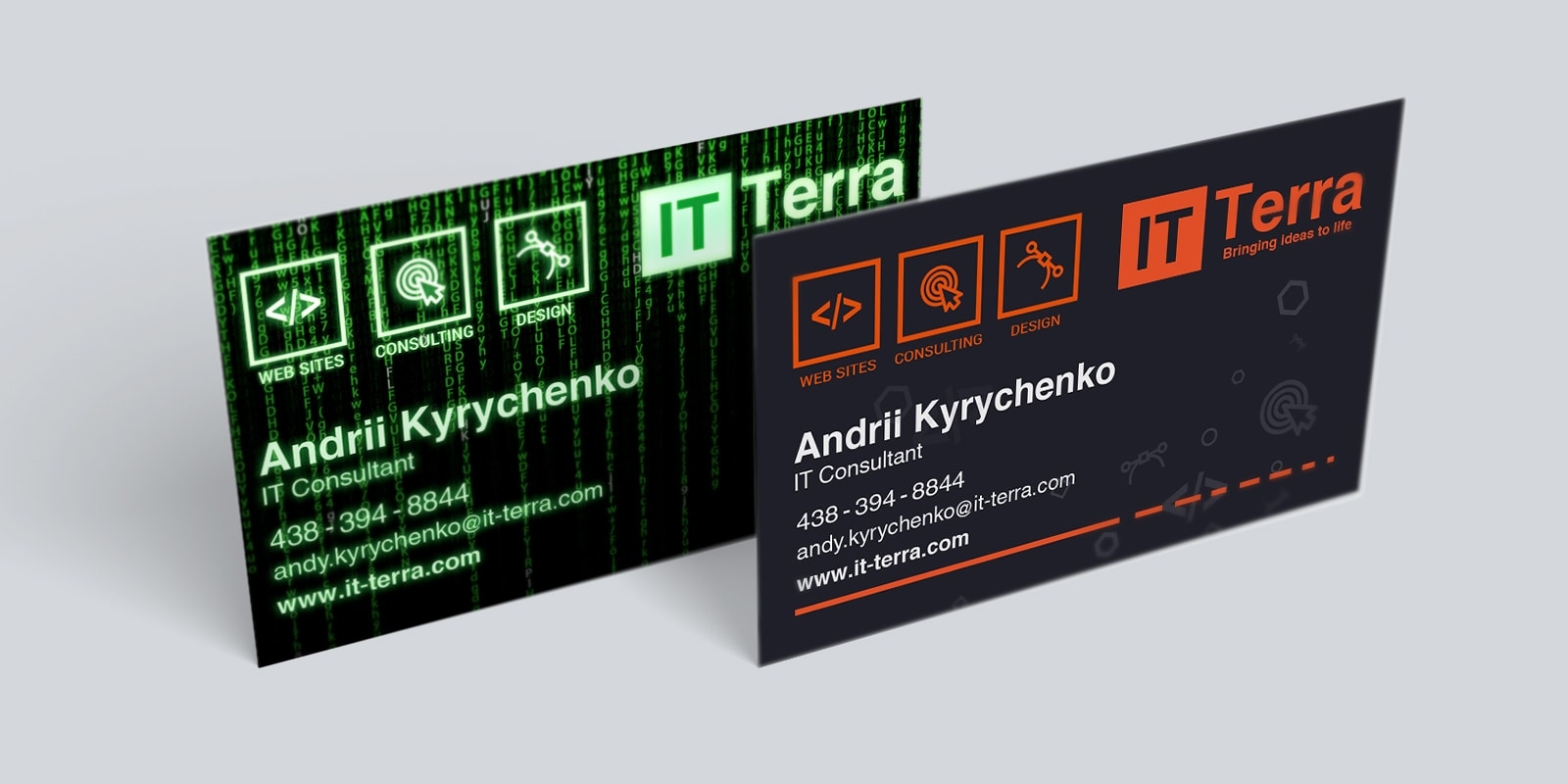 Фото Дизайн визитки  3