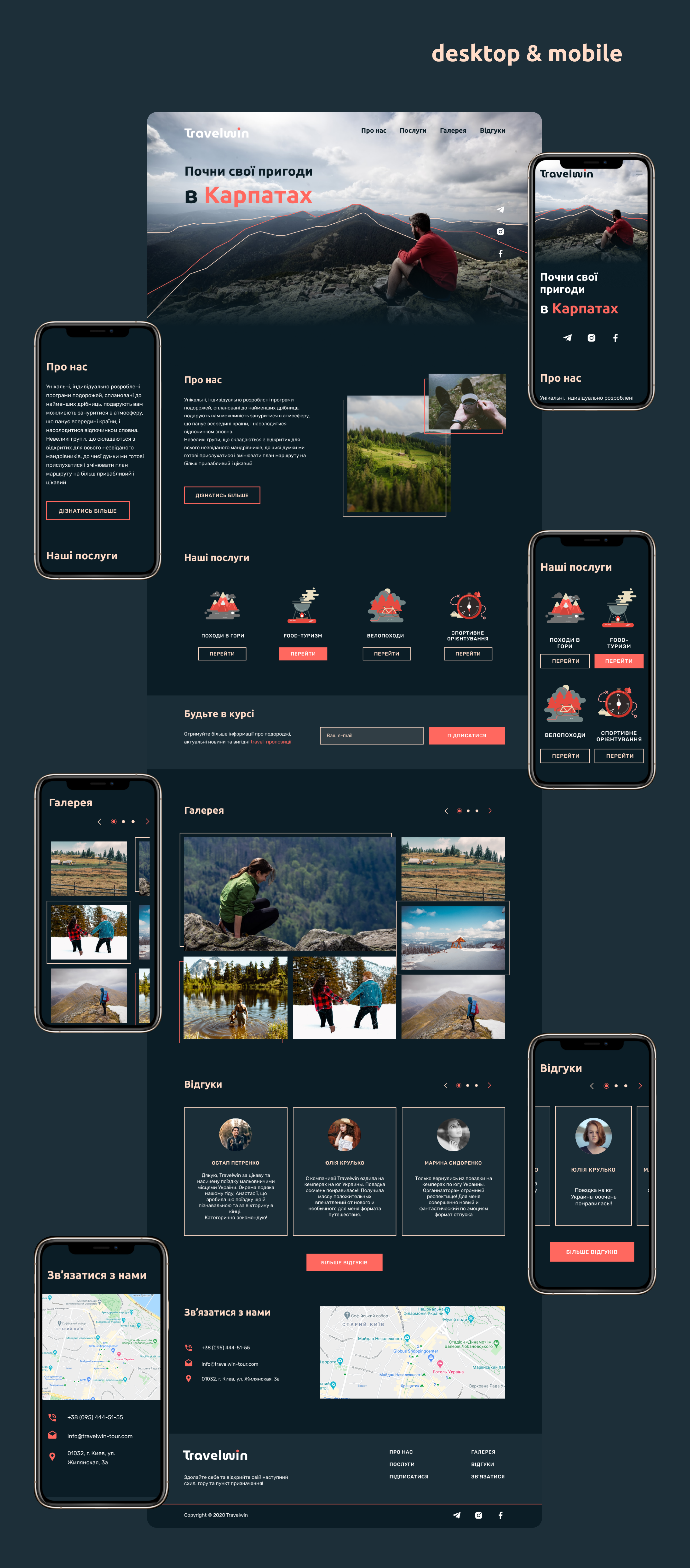 Фото Одностраничный сайт (Landing Page) 3