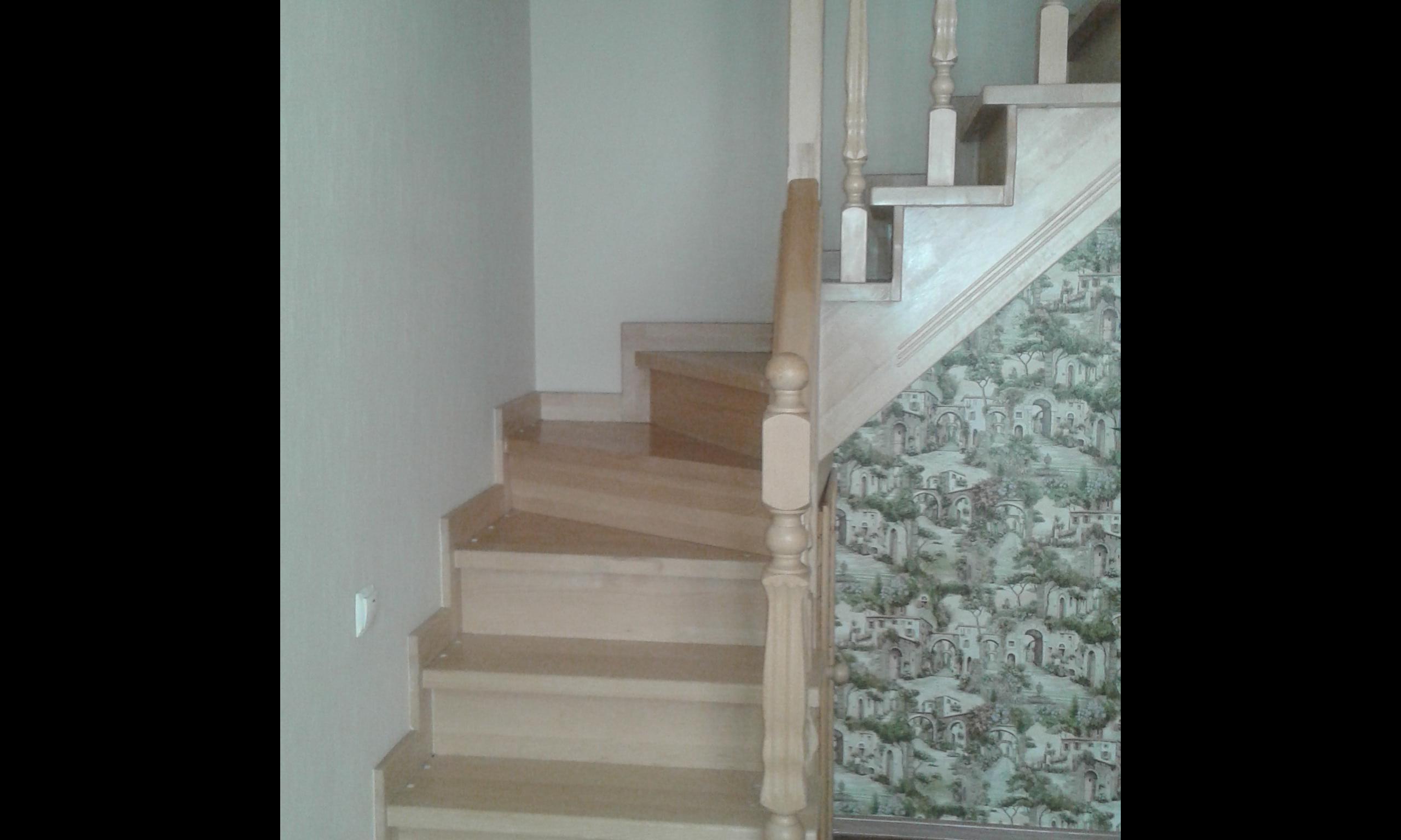 Фото лестница из бука
