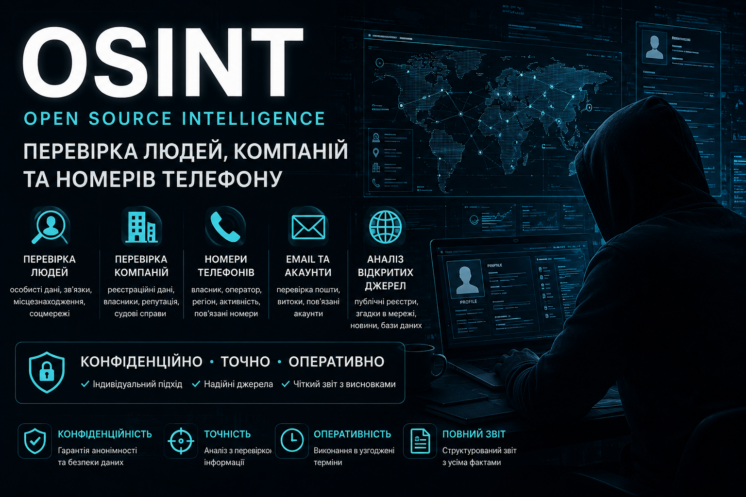 Фото OSINT-перевірка людей, компаній та інформації 1