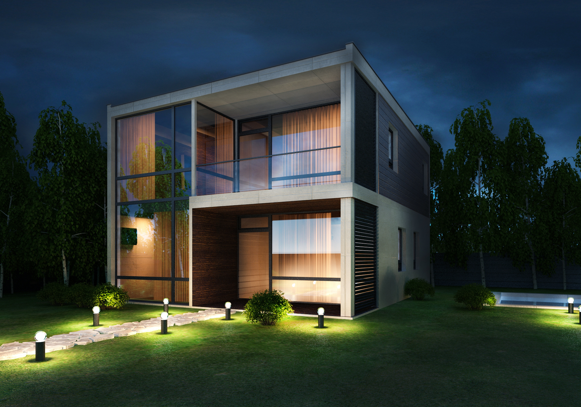 Фото Сцена создана с помощью 3ds max + Vray. 1 помещение в среднем 2-3 дня от момента согласования и утверждения целей и деталей выходящего результата))))