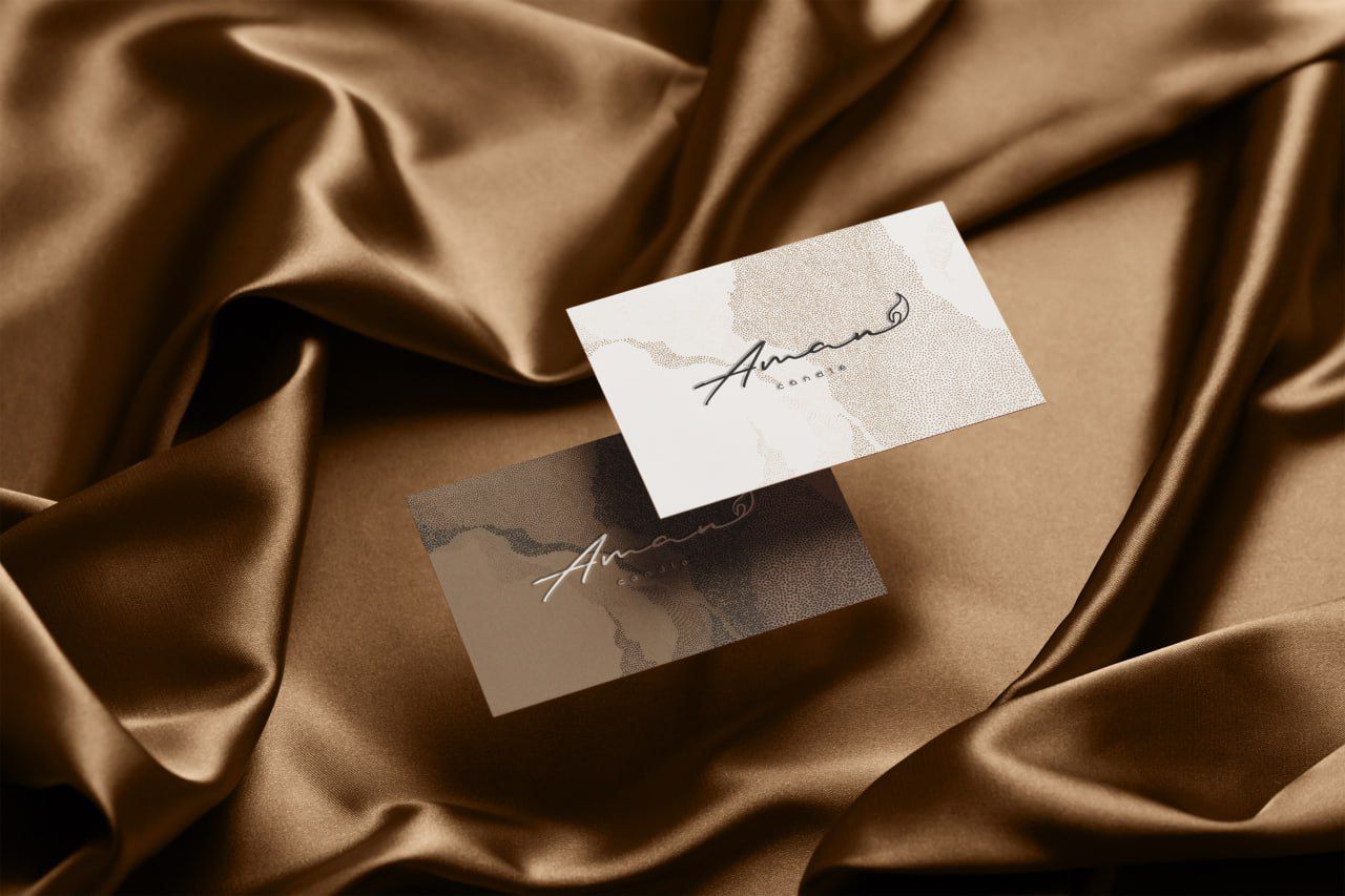 Фото •one-sided business cards design 90×50 for handmade candles from AMAN •

односторонній дизайн візитки 90×50 для свічок ручної роботи від AMAN 