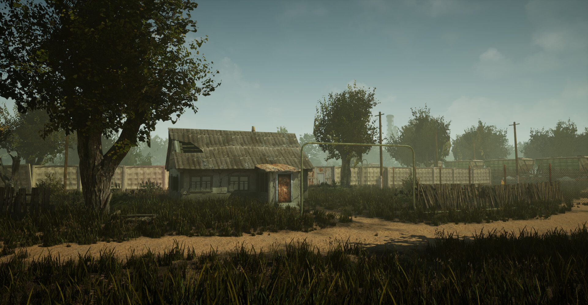 Фото Сцена в Unreal Engine. Все объекты и текстуры сделаны мной. Оптимизиованно под игры. 