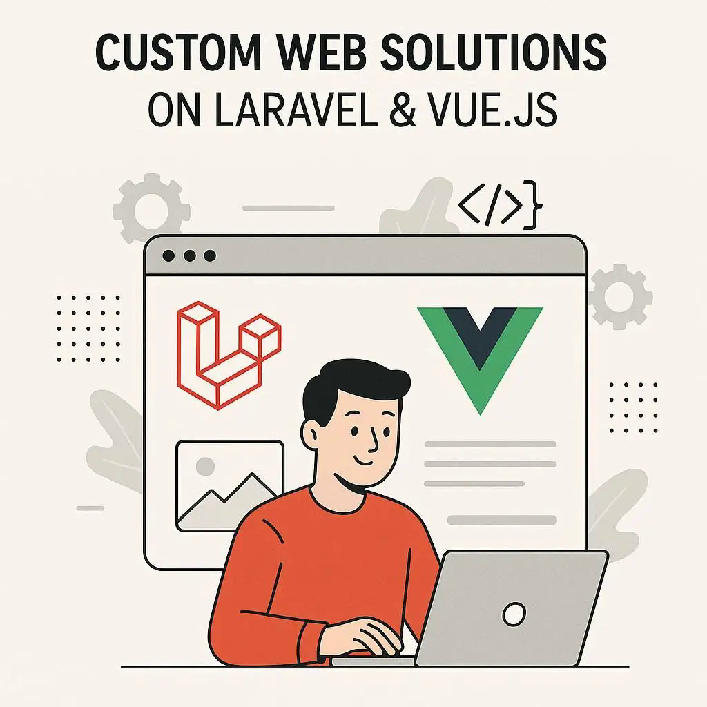 Фото Кастомні веб-рішення на Laravel + Vue.js 1