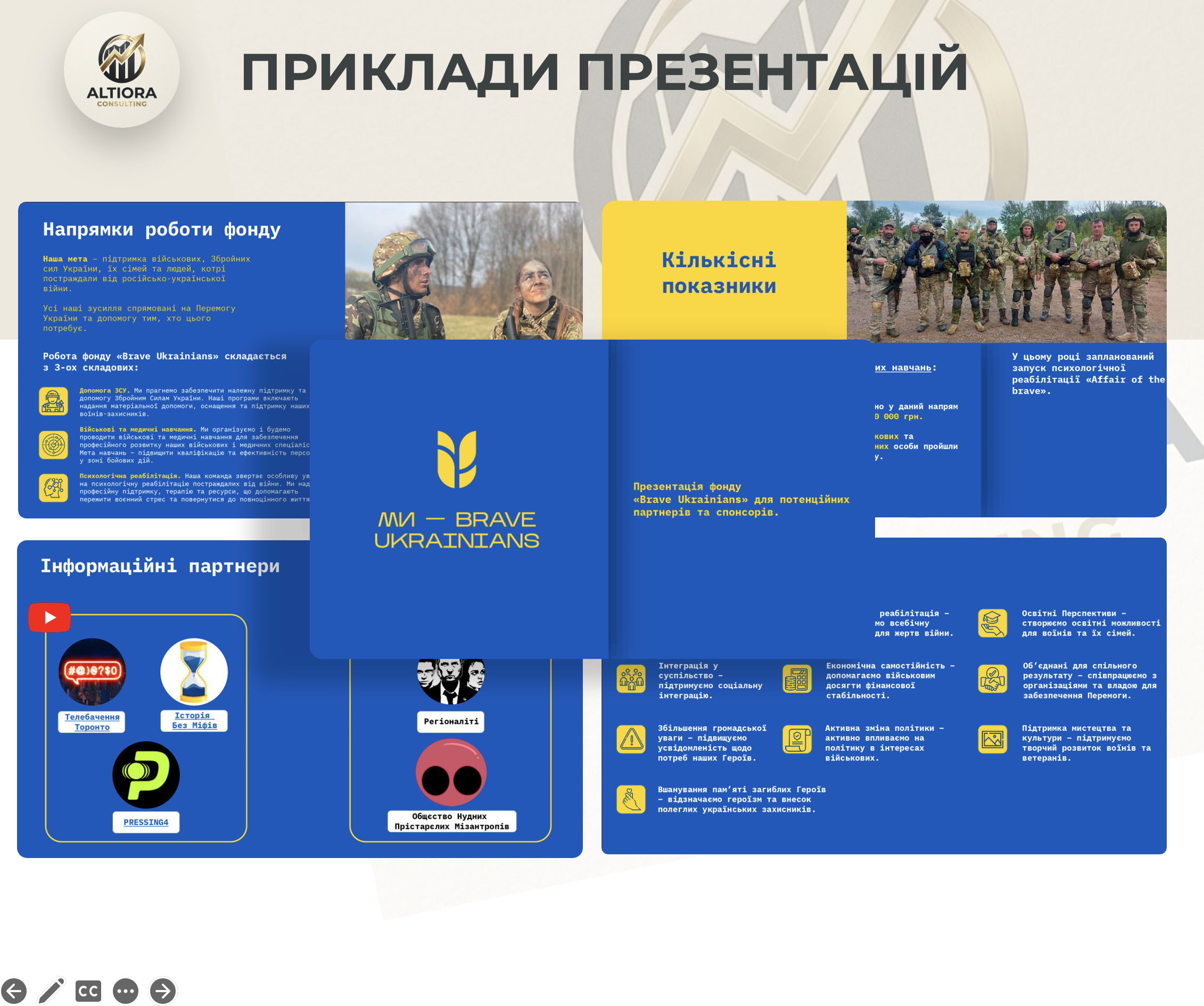 Фото Розробка бізнес-презентації.