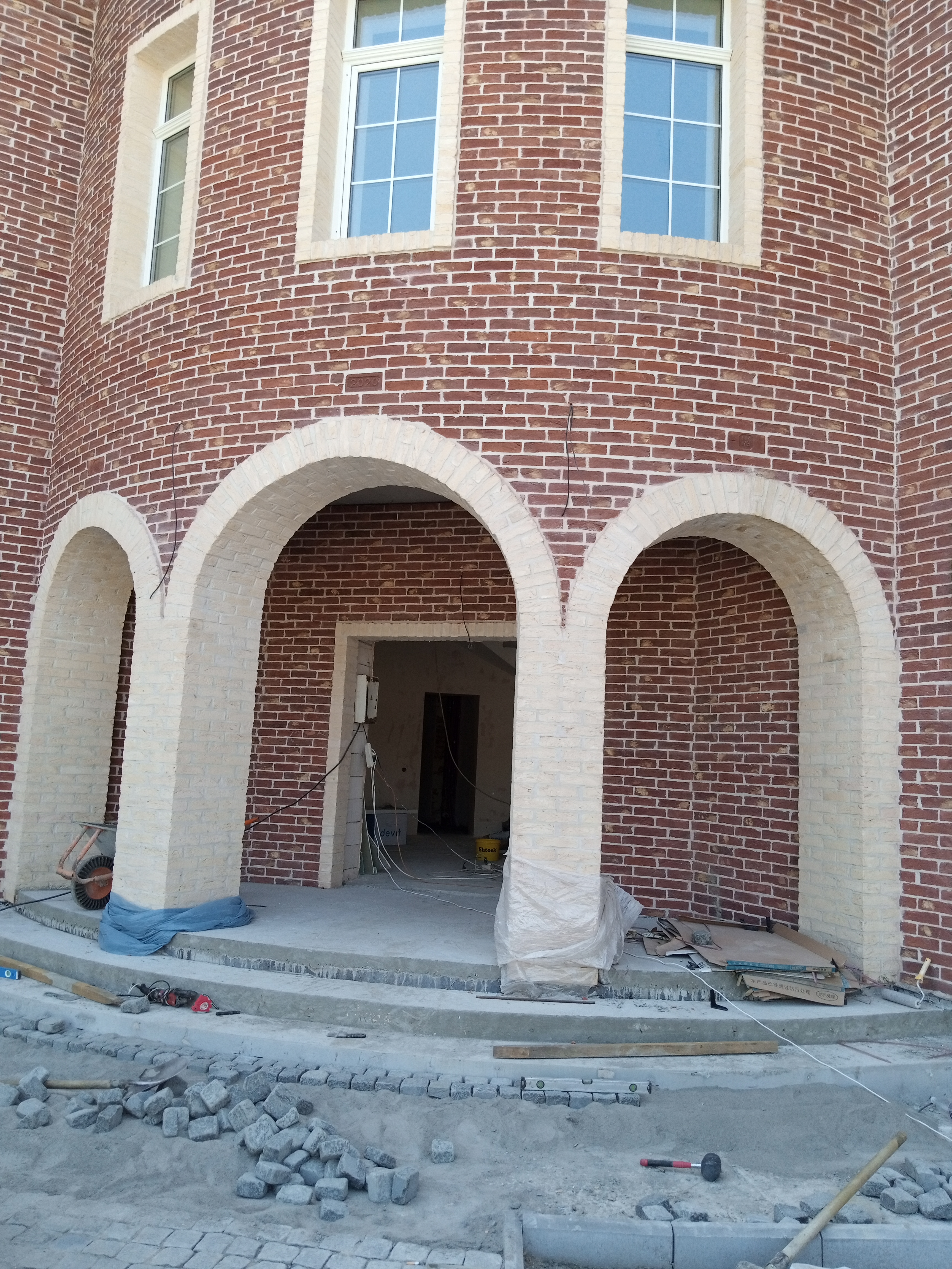 Фото Кладка цегли під розшивку  3