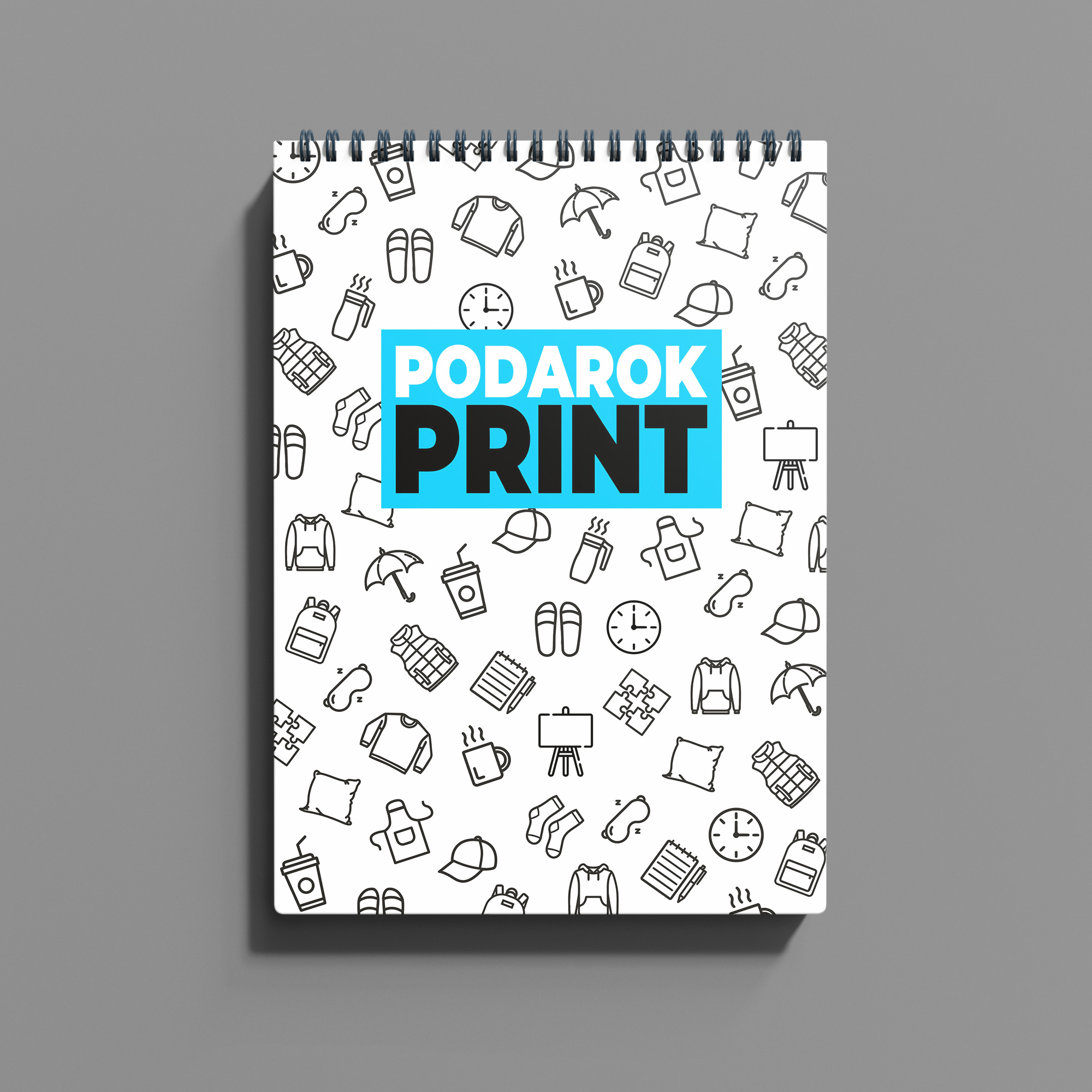Фото Макет блокноту (з підготовкою до друку).