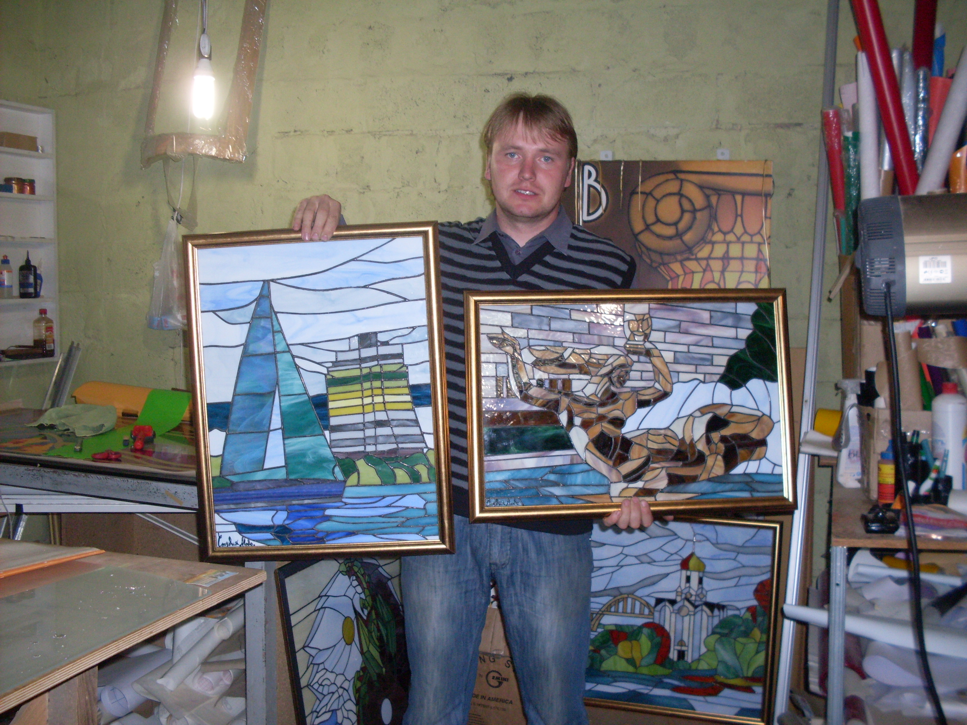 Фото Виражные картины.