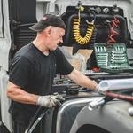 Установка гідравліки на самоскид