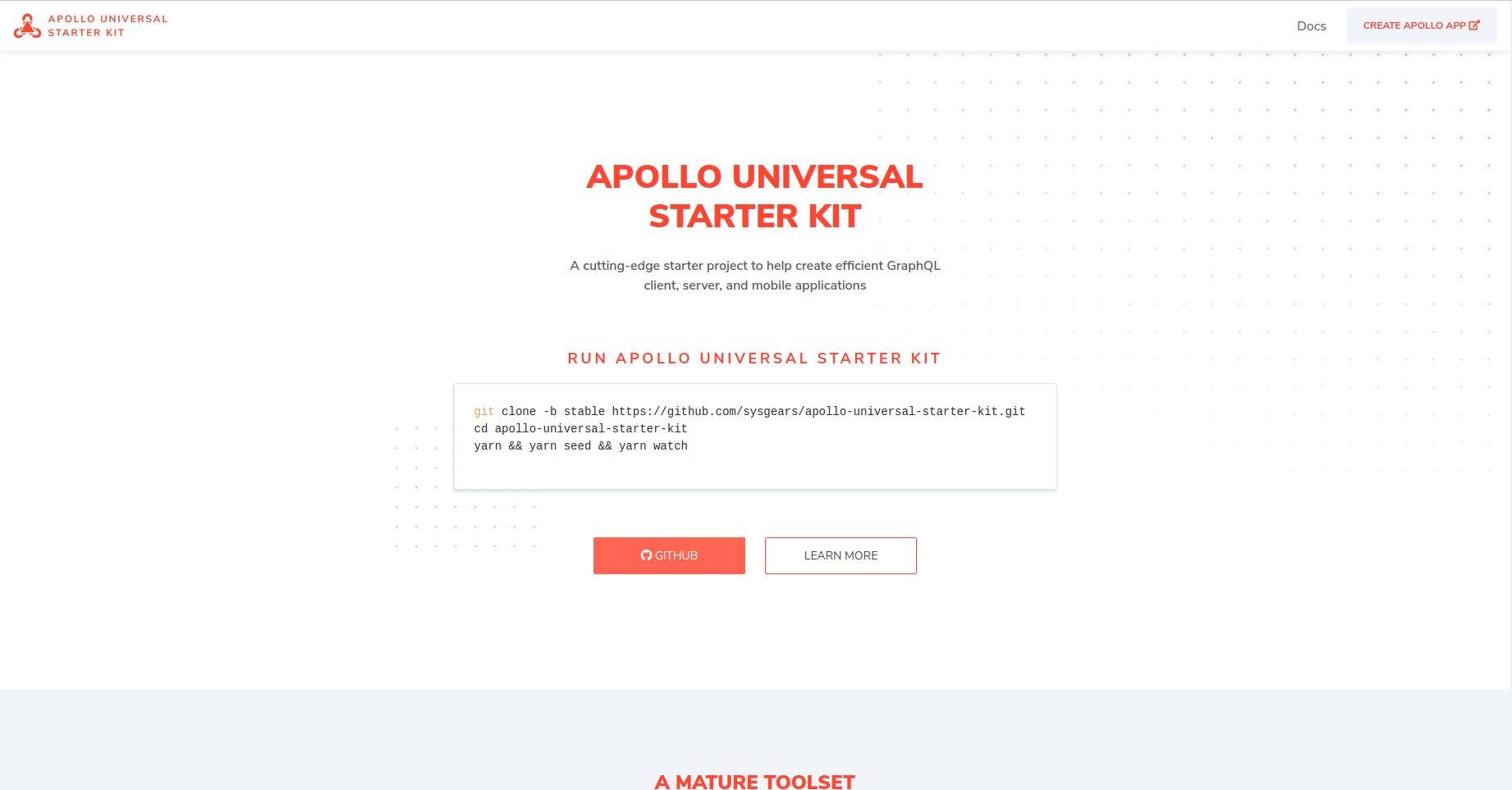 Фото Разработка приложения с открытым исходным кодом.

https://apollokit.org/