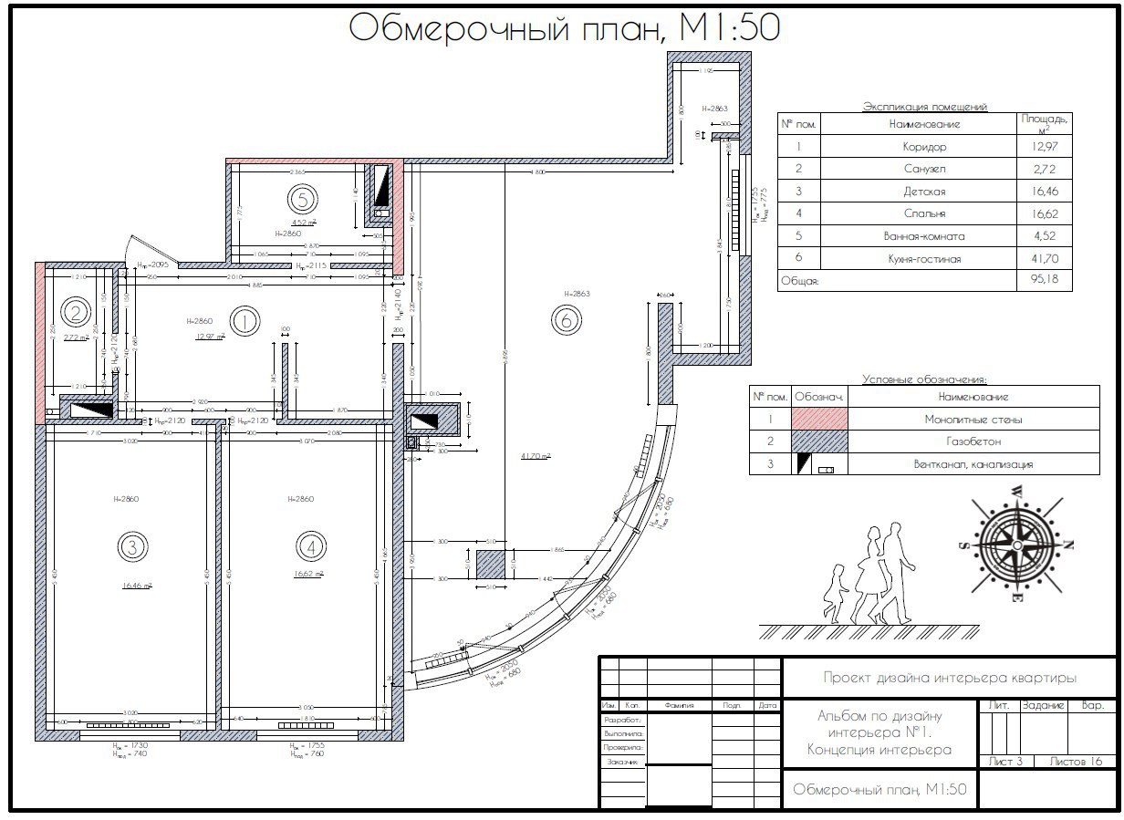 Фото Обмерочный план 
